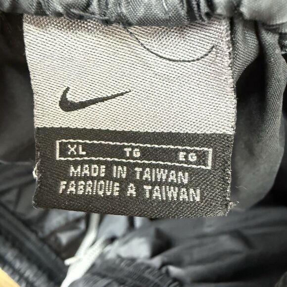 Y2k Baggy Nike Track Pants Mens XL Ankle Zip Sweatpants Gorpcore Streetwear - Picture 8 of 13